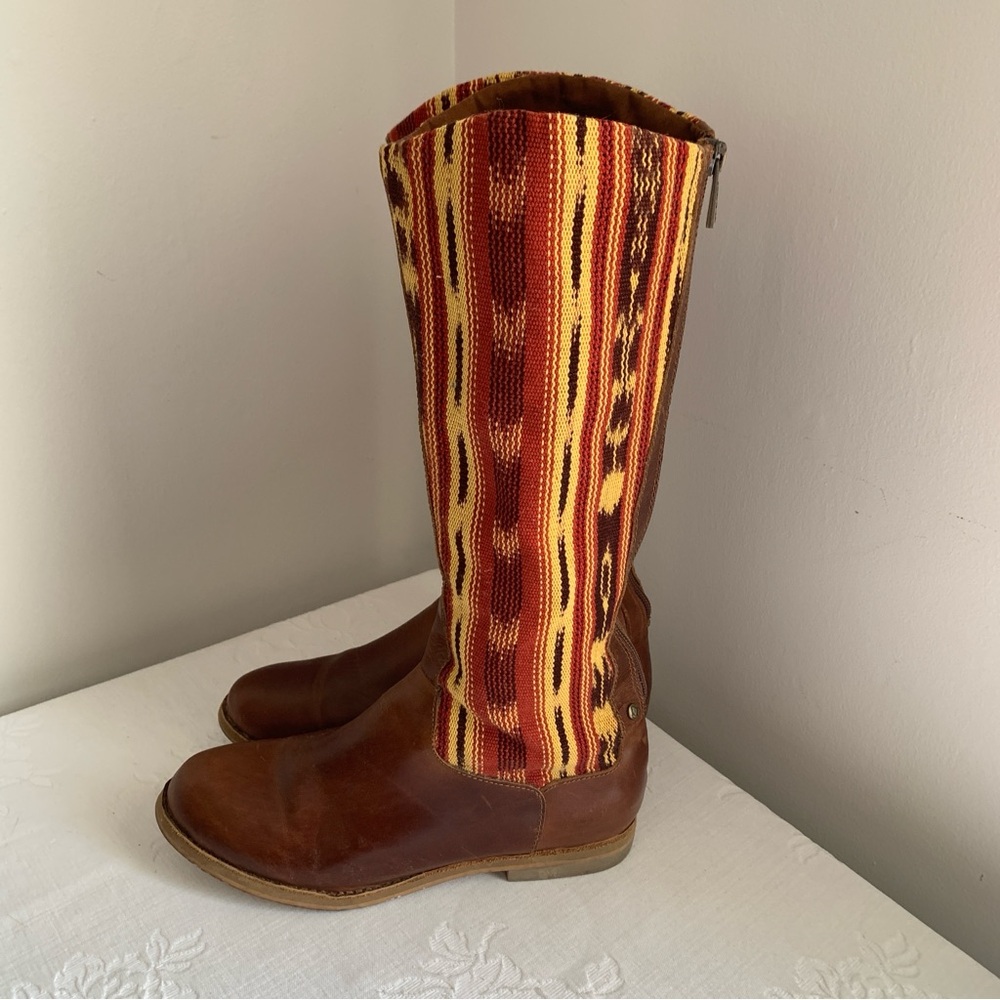 Reef Santa Marta Leather And Textile Boots - Picture 4 of 11